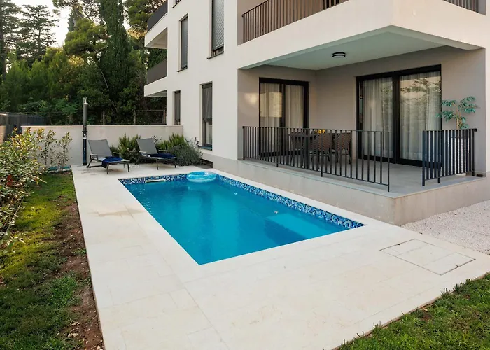 Lejlighed Time&joy With Private Pool Kaštela